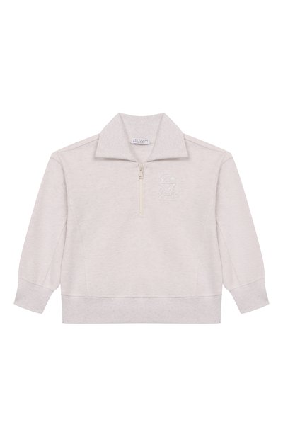 Хлопковый свитшот BRUNELLO CUCINELLI, арт. BN05NE880A