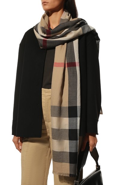 Кашемировый шарф BURBERRY, арт. 8024500, фото 2