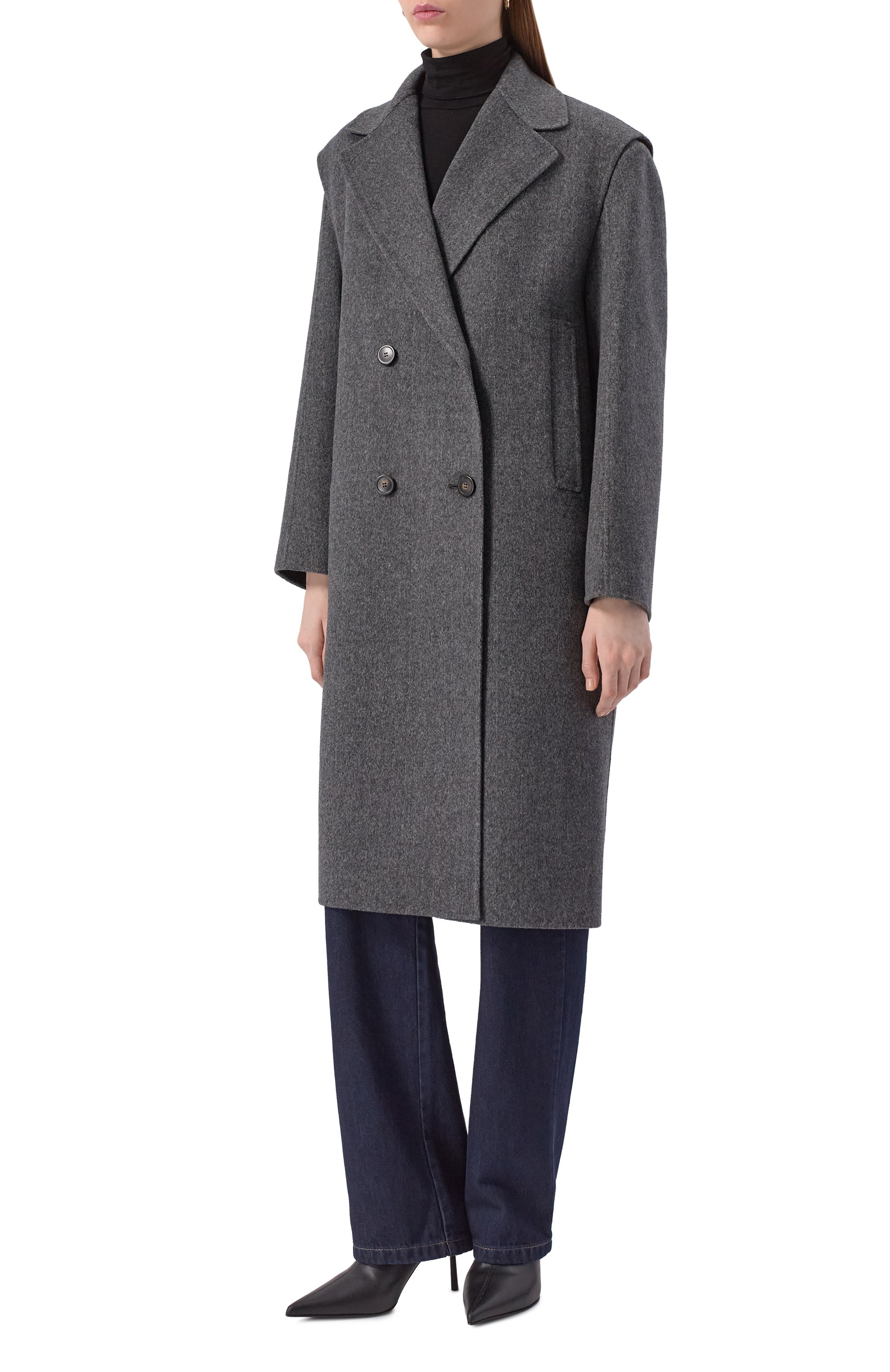 Шерстяное пальто WEEKEND MAX MARA, арт. SABADEL, фото 3