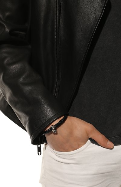 Кожаный браслет ALEXANDER MCQUEEN, арт. 554602/J16KI, фото 2