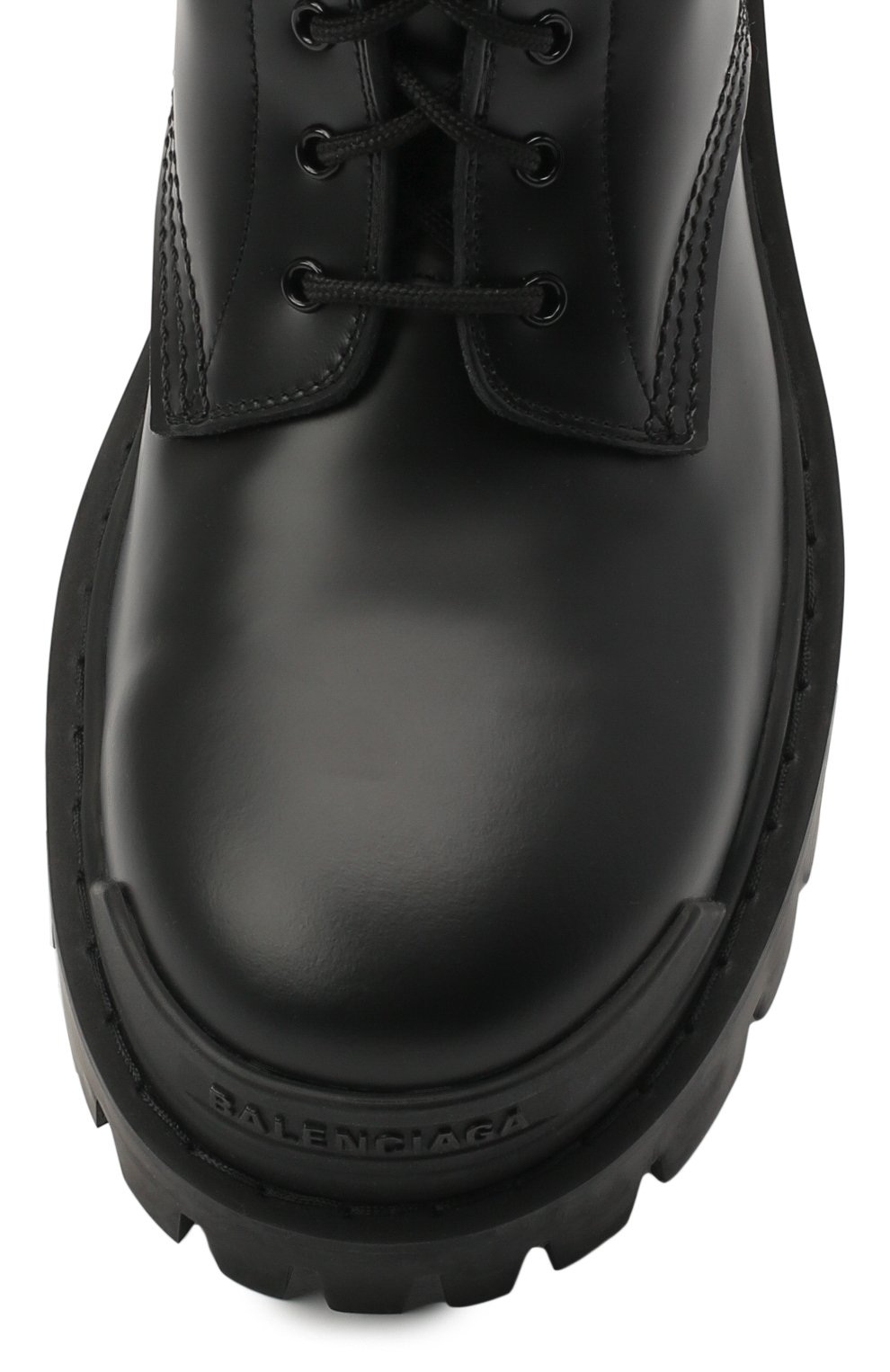 Кожаные ботинки strike BALENCIAGA, арт. 590974/WA960, фото 6