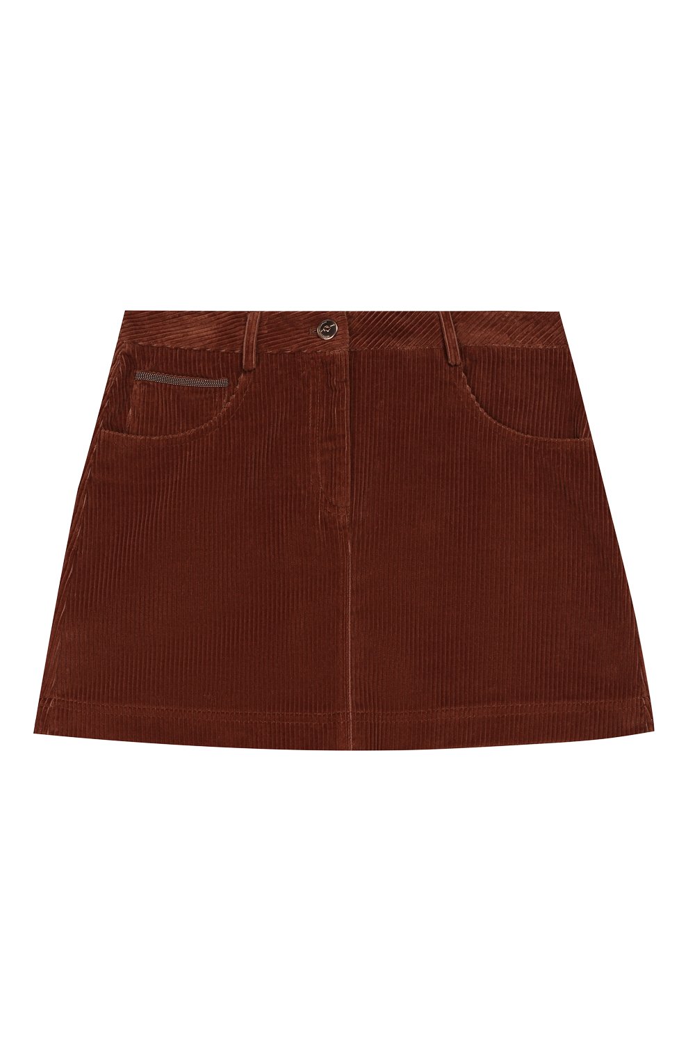 Вельветовая юбка BRUNELLO CUCINELLI, арт. BC121G2882, фото 1