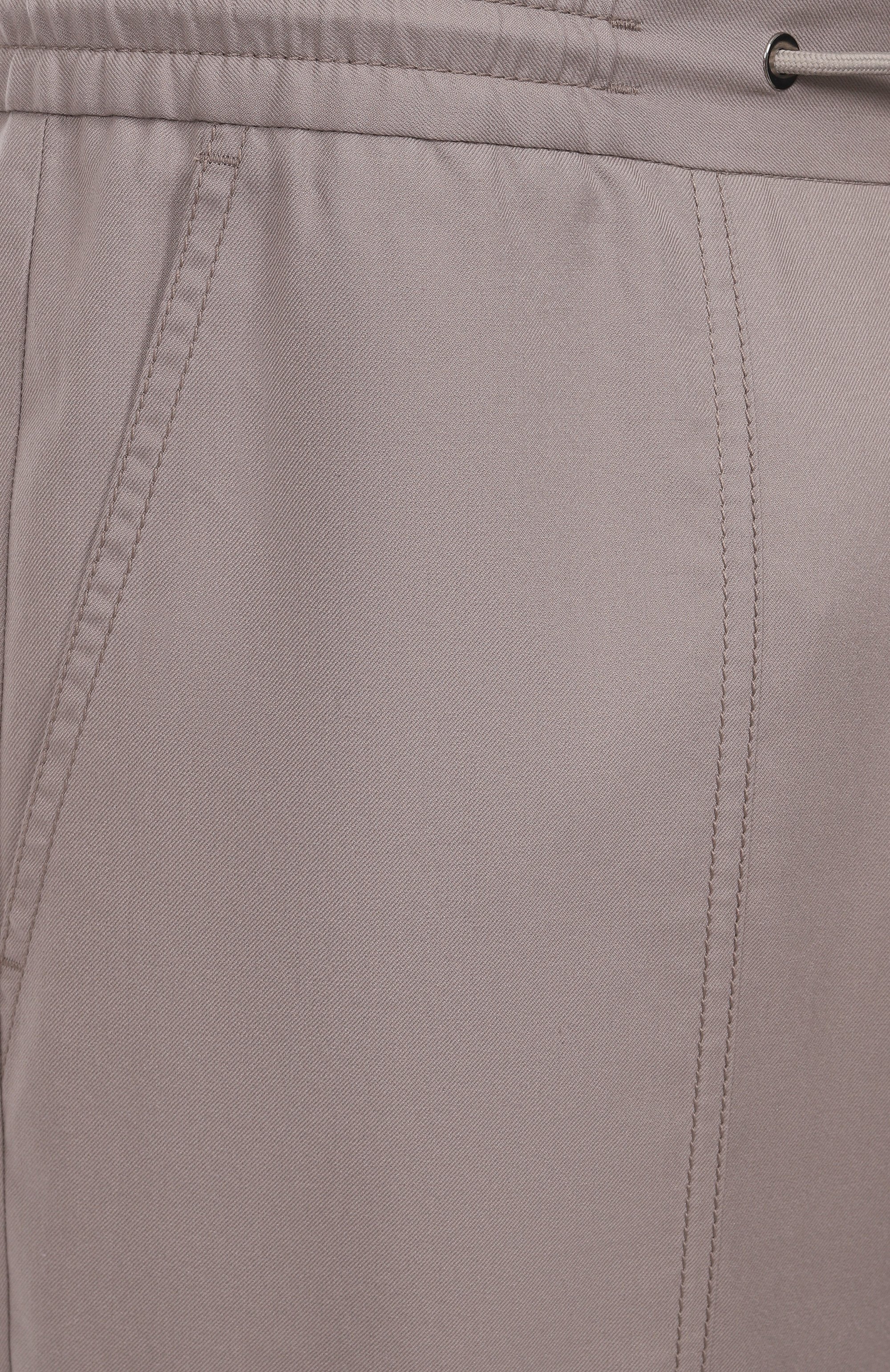 Брюки из хлопка и шелка MVST, арт. 25E/X1P/0/B041/0207, фото 6