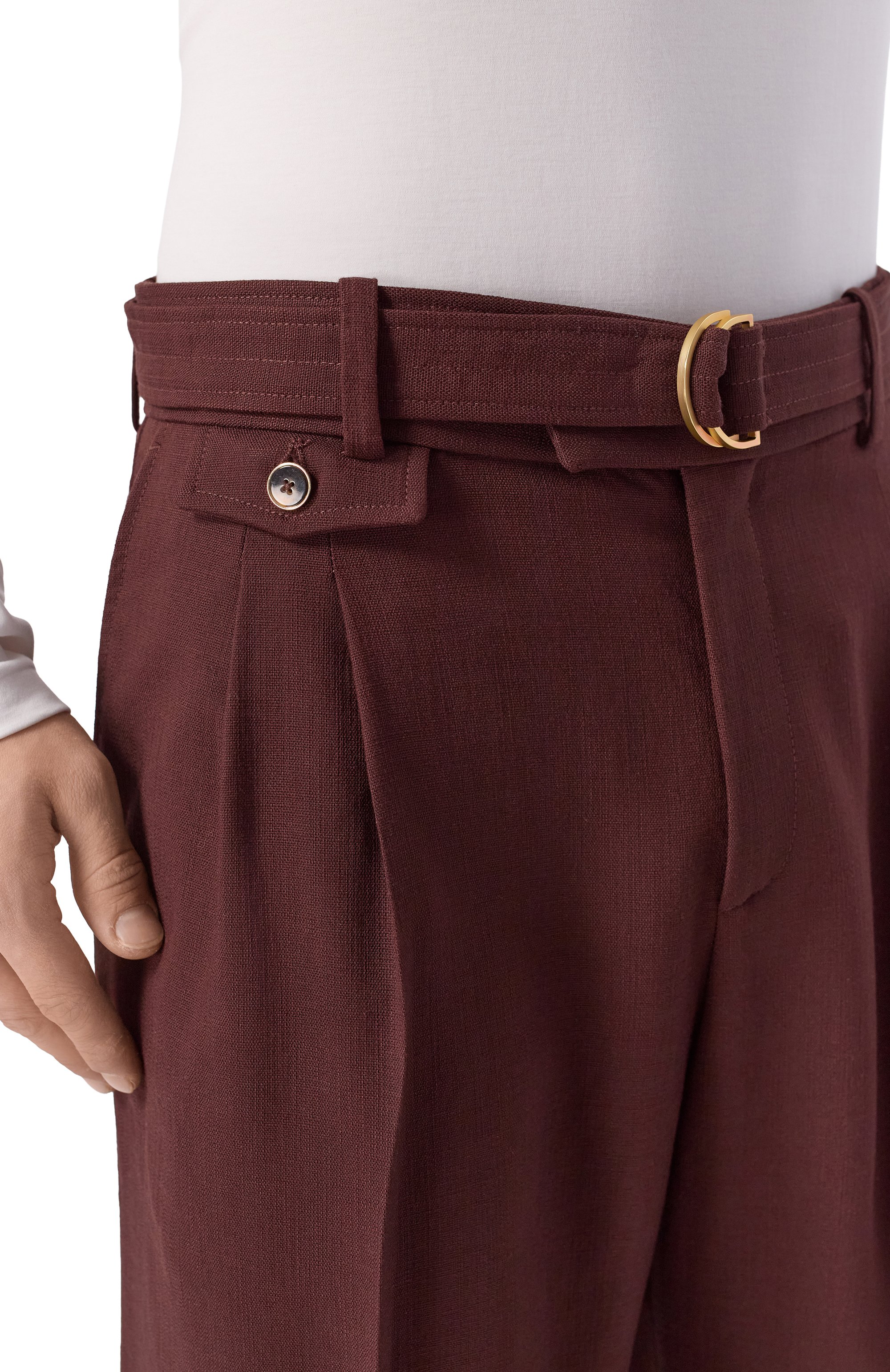 Брюки из вискозы DROLE DE MONSIEUR, арт. K-BP203-VI029-BN, фото 5