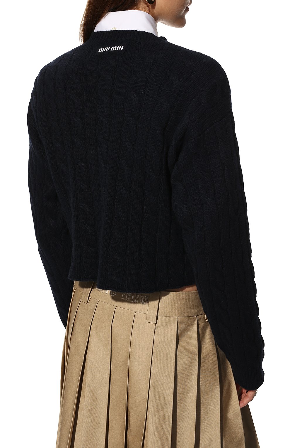 Кашемировый свитер MIU MIU, арт. MML611-1031-F0008, фото 4