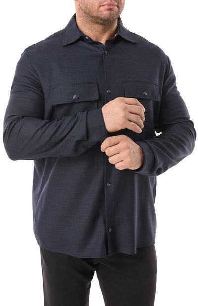 Шерстяная рубашка MARCO PESCAROLO, арт. NEXT/5118, фото 3