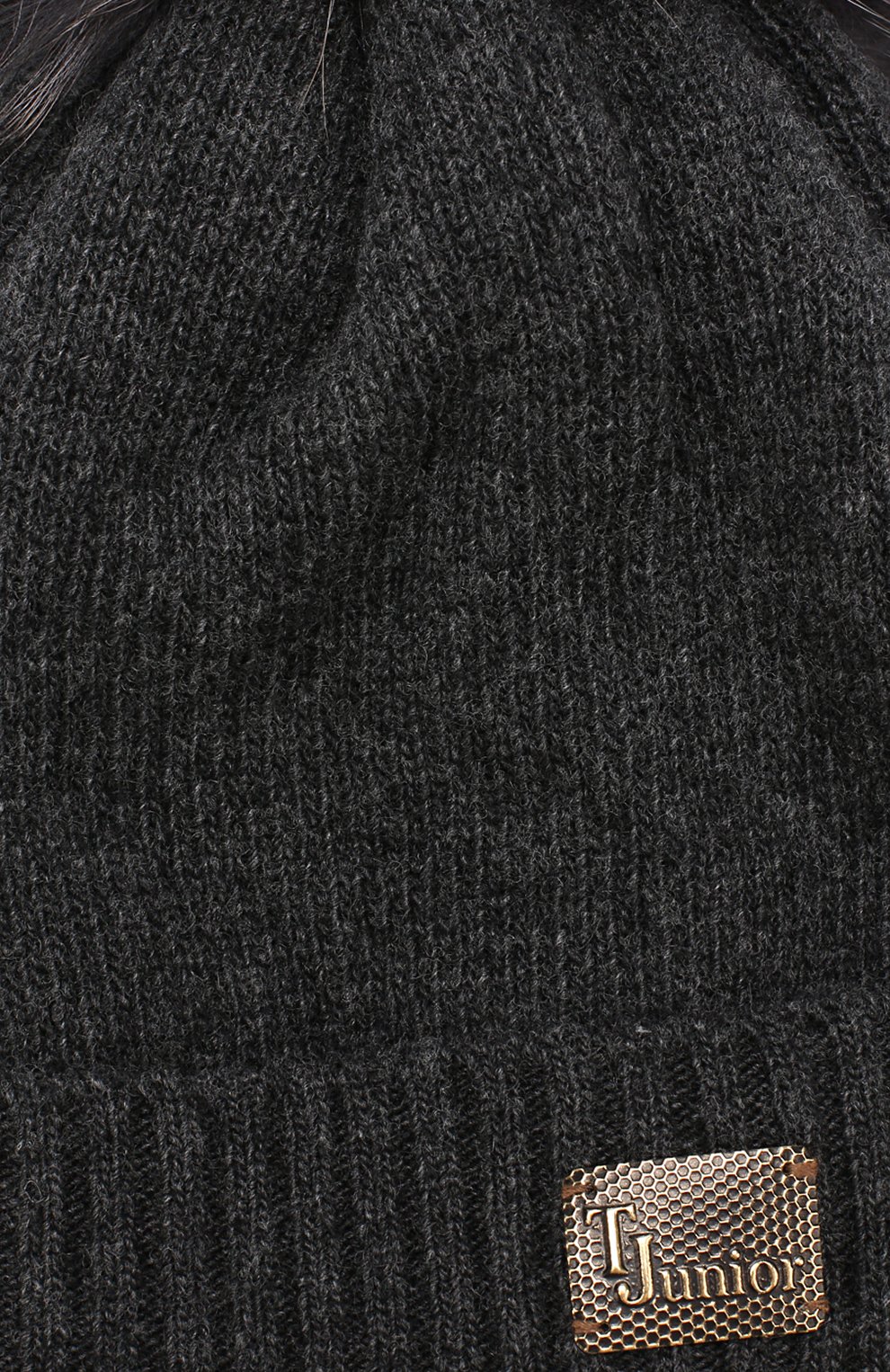 Шапка из смеси шерсти и кашемира с меховым помпоном IL TRENINO, арт. 15 8637/E0, фото 3