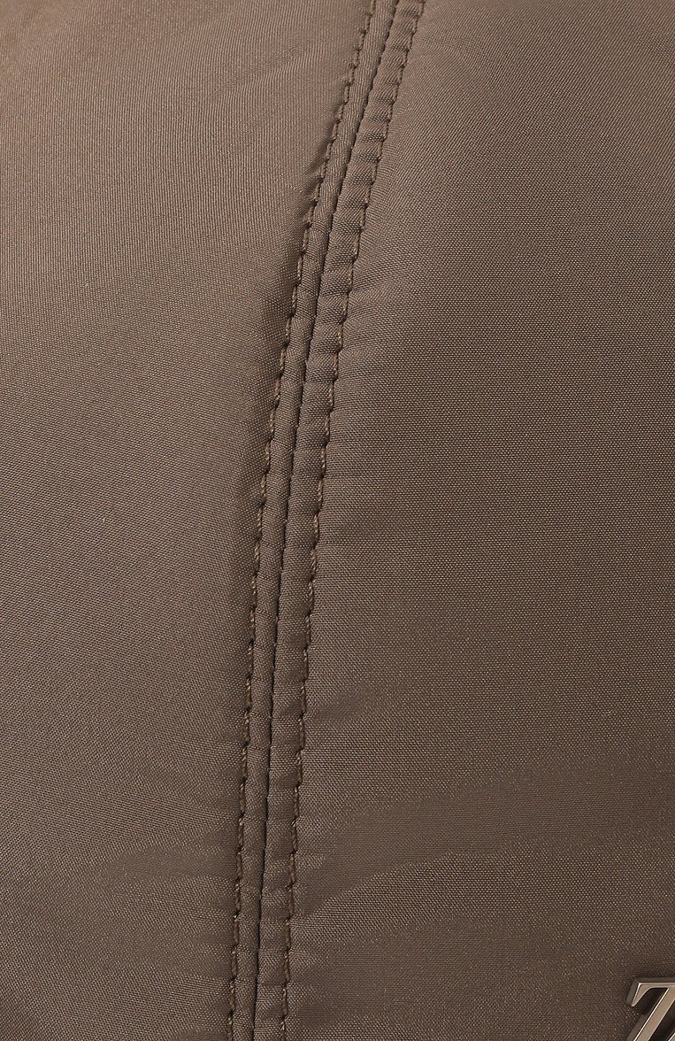 Мужская бейсболка ZEGNA коричневого цвета, арт. Z7I00HA7/B4A | Фото 4 (Материал: Текстиль, Синтетический м�атериал; Материал сплава: Проставлено; Нос: Не проставлено)