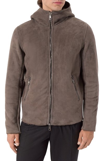 Дубленка GIORGIO BRATO коричневого цвета по цене 317000 руб., арт. GU26F26018SHTM, фото 3 Дубленка GIORGIO BRATO, арт. GU26F26018SHTM, фото 3