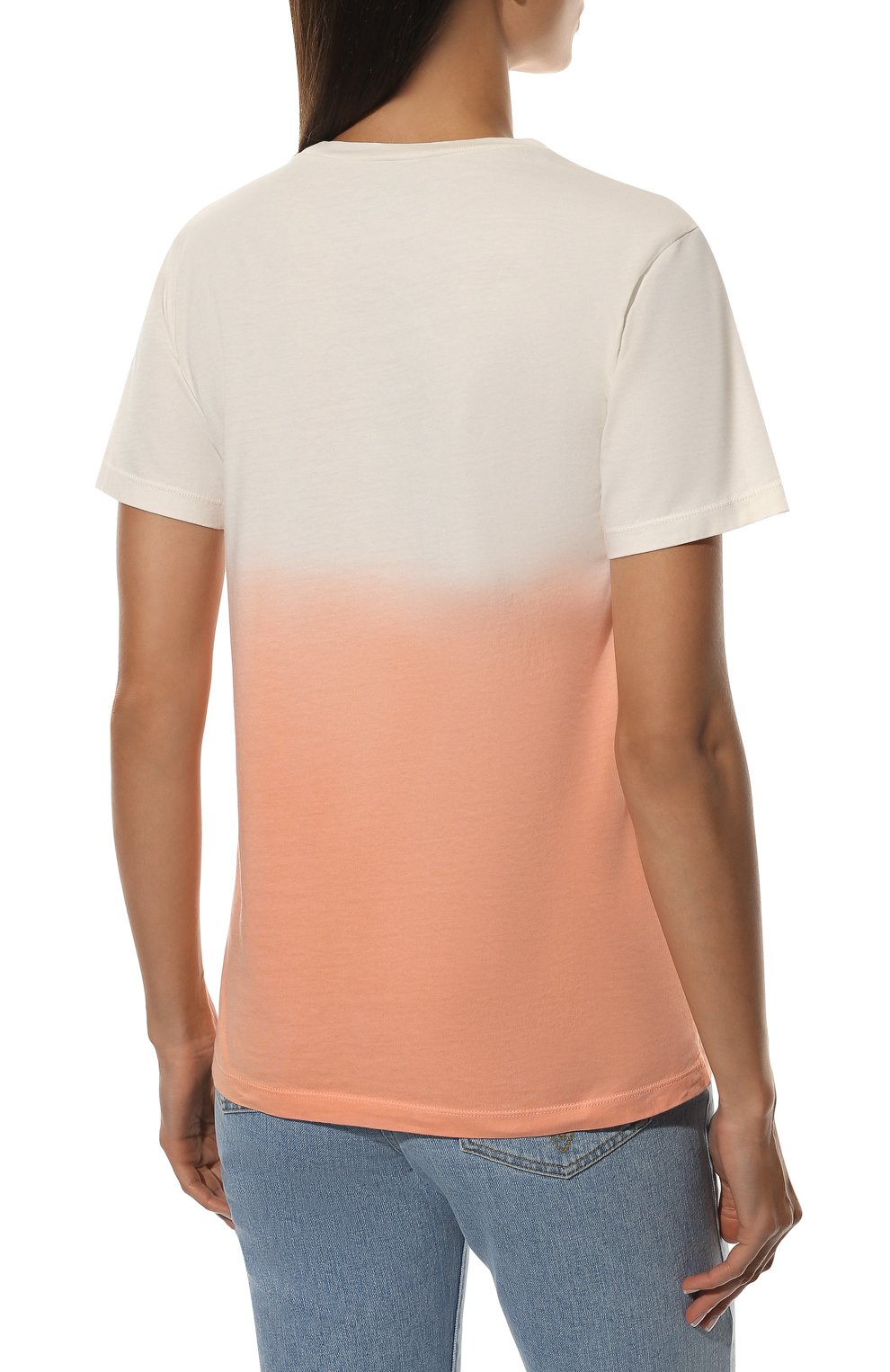 Хлопковая футболка 7 FOR ALL MANKIND, арт. JSLL9700FC, фото 4