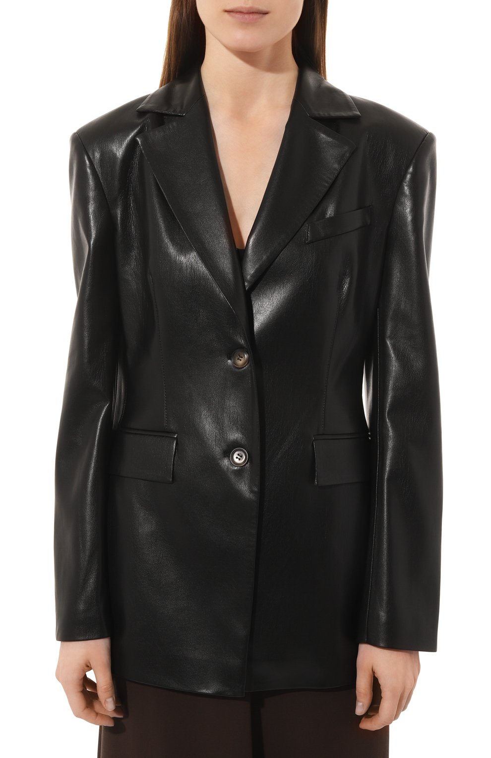 Жакет из экокожи NANUSHKA, арт. NW22CROW01899, фото 3