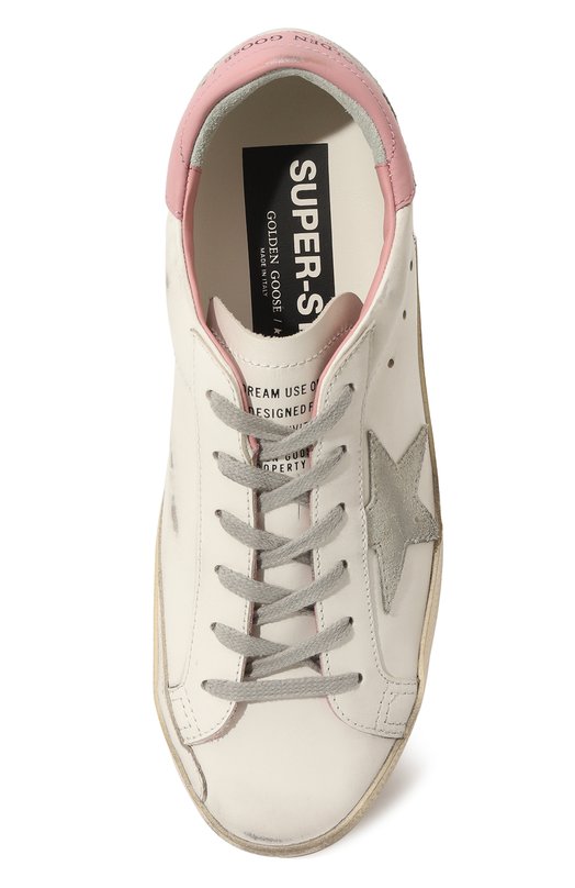 фото Кожаные кеды superstar golden goose deluxe brand