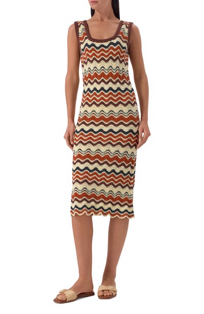 Хлопковое платье MOTHER, арт. 82366-1786, фото 3