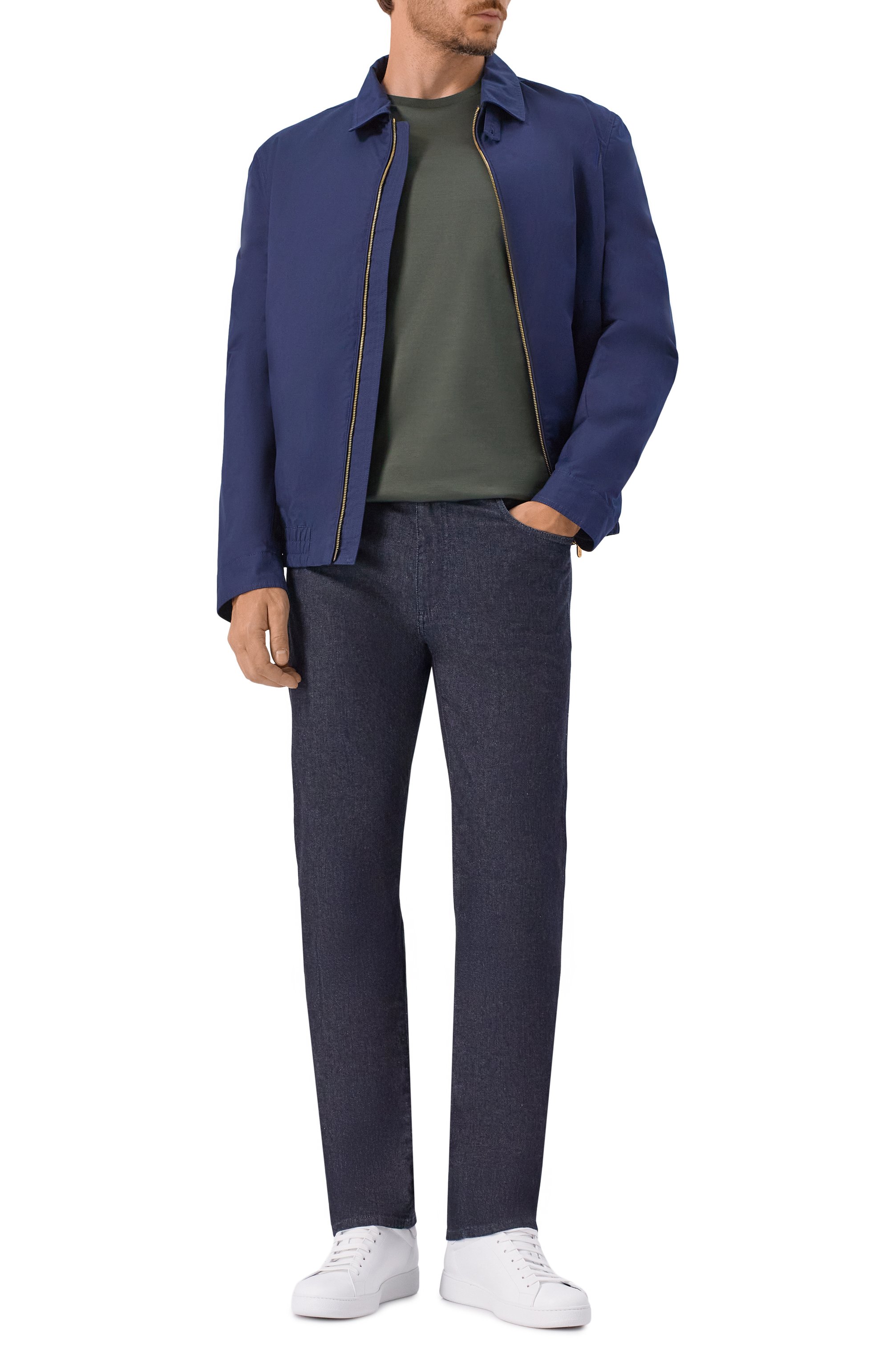 Хлопковая футболка ZILLI, арт. TSR02AM0100VZL000, фото 2