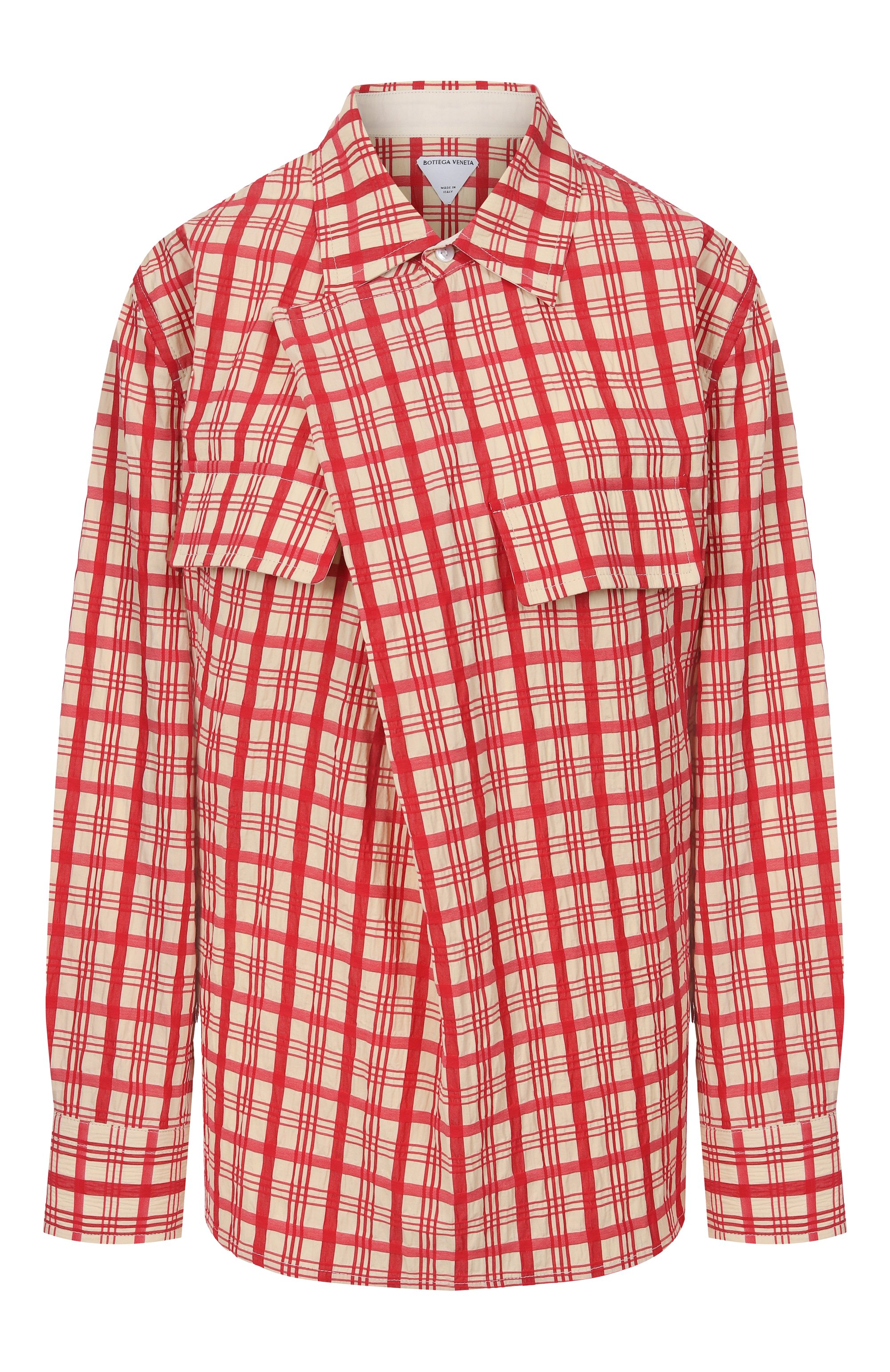 Хлопковая рубашка BOTTEGA VENETA, арт. 810629/V4YQ1, фото 1