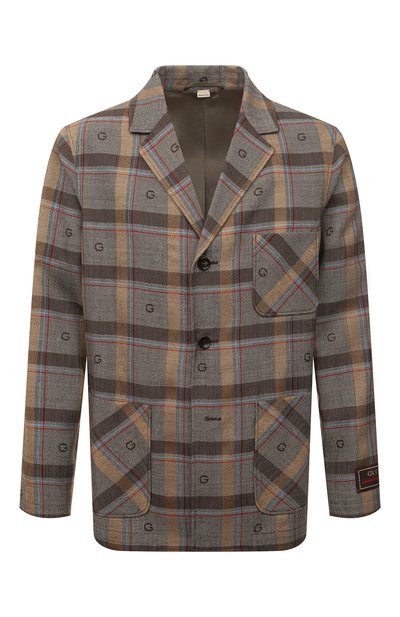 Шерстяной пиджак GUCCI, арт. 654840/ZAHLM, фото 1