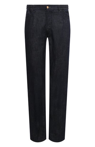 Мужские брюки из хлопка и льна STEFANO RICCI, арт. MFT41B1570/T205BL