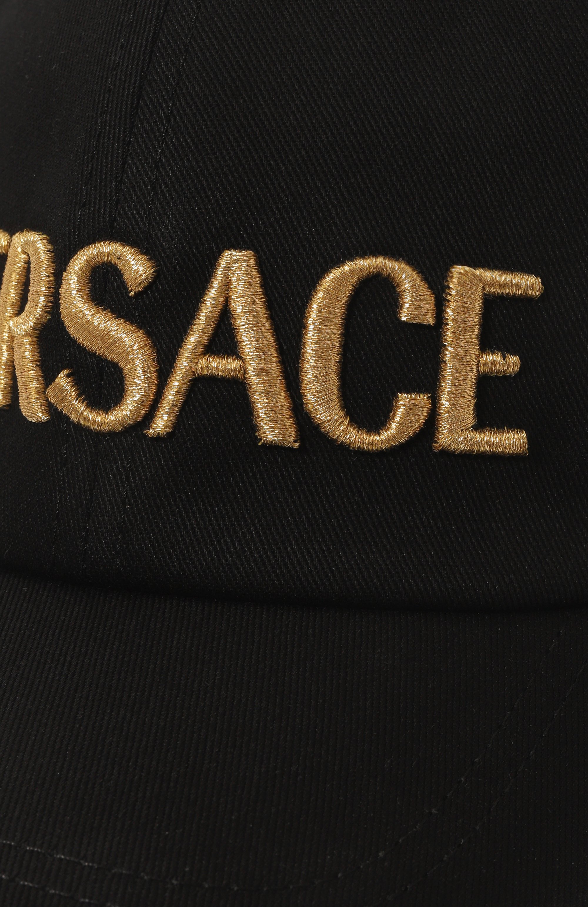 Хлопковая бейсболка VERSACE, арт. 1012693/1A08103, фото 4