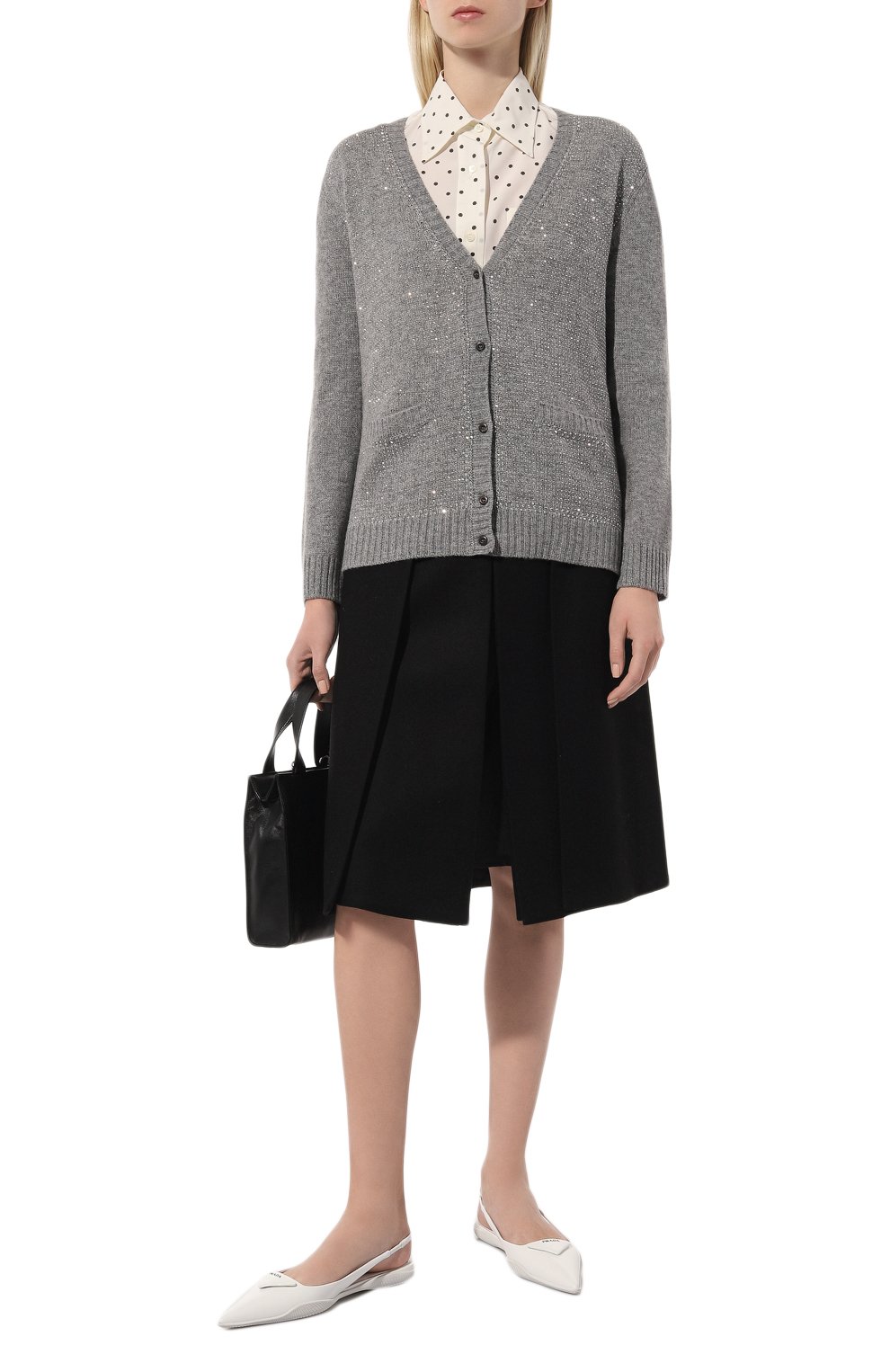 Кашемировый кардиган PRADA, арт. P25I68-10D6-F0031-221, фото 2