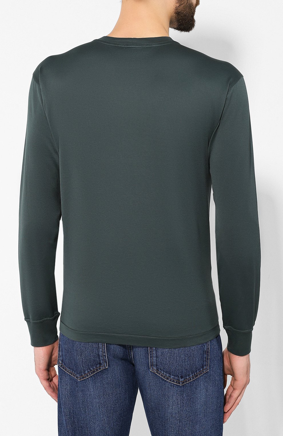 Хлопковый лонгслив STONE ISLAND, арт. 711522713, фото 4