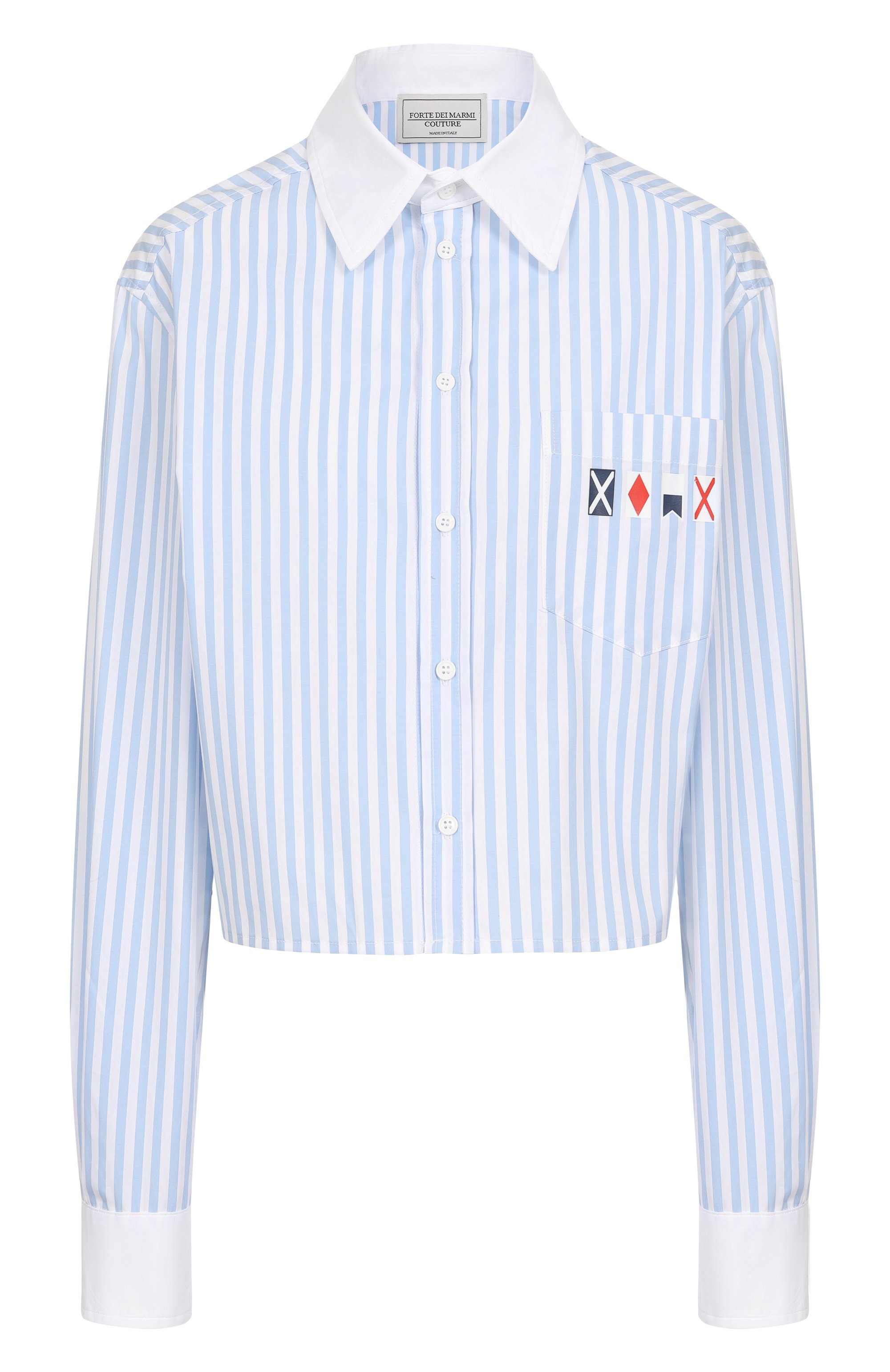 Хлопковая рубашка FORTE DEI MARMI COUTURE, арт. 25SF5119, фото 1