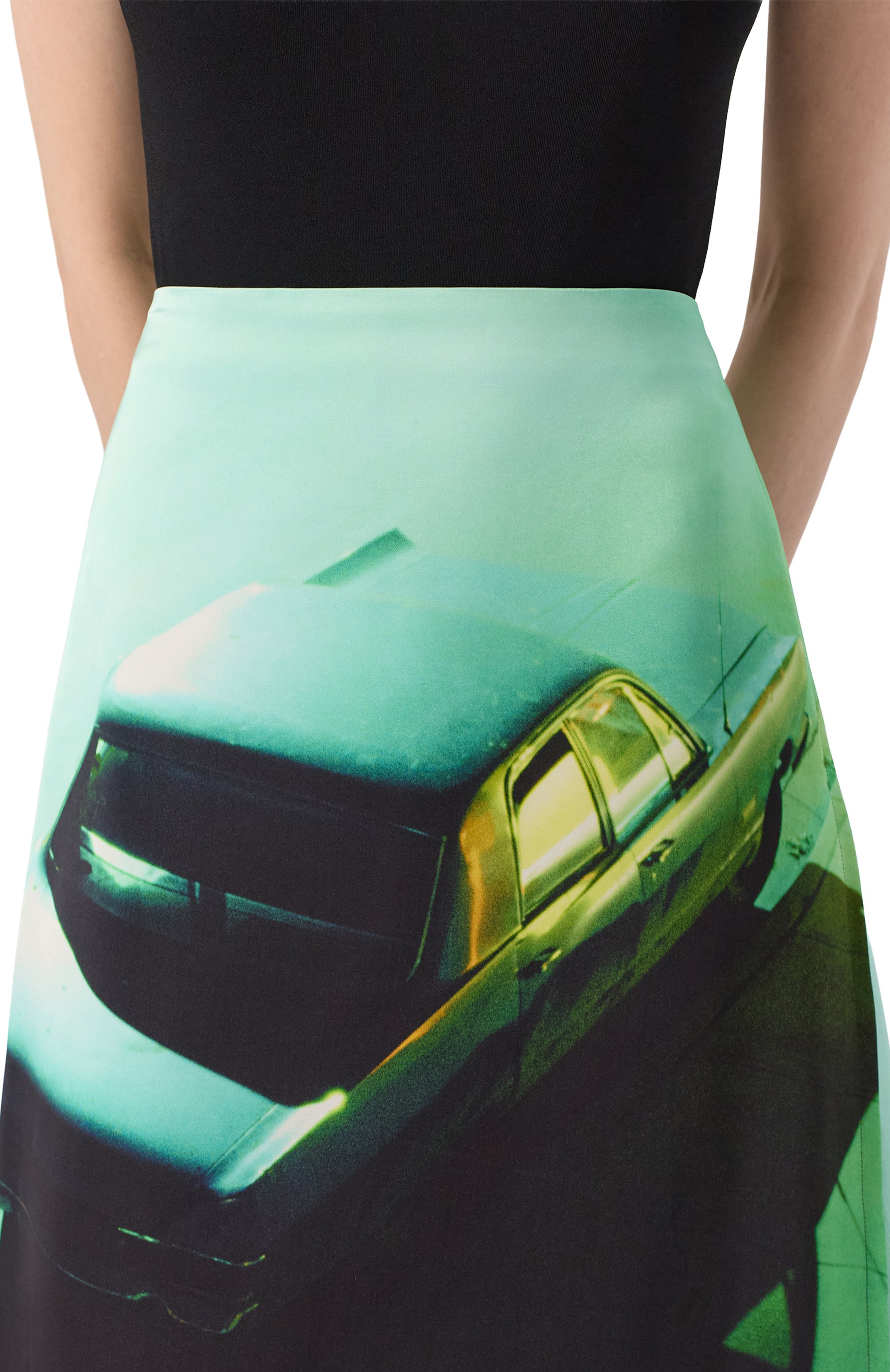 Юбка из вискозы JIL SANDER, арт. J03MA0239-J65314, фото 5