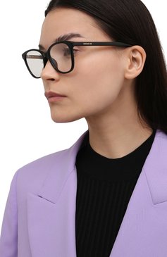 Женские оправа DIOR EYEWEAR черного цвета, арт. DI0RSPIRIT0 B2I 1000 | Фото 2 (Тип очков: Оправа; Нос: Не проставлено; Региональные ограничения белый список (Axapta Mercury): Не проставлено; Материал: Металл; Оптика Гендер: оптика-женское; Очки форма: Бабочка)