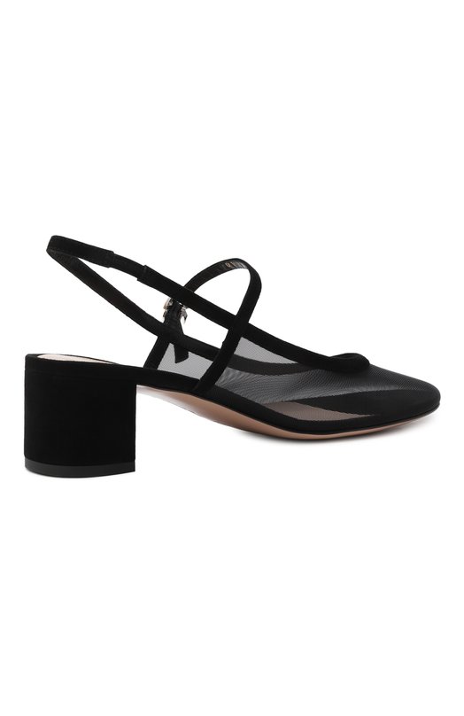 Текстильные туфли Francois 45 Gianvito Rossi G95574.45RIC.RSCNENE Чёрный  G95574.45RIC.RSCNENE Фото 5