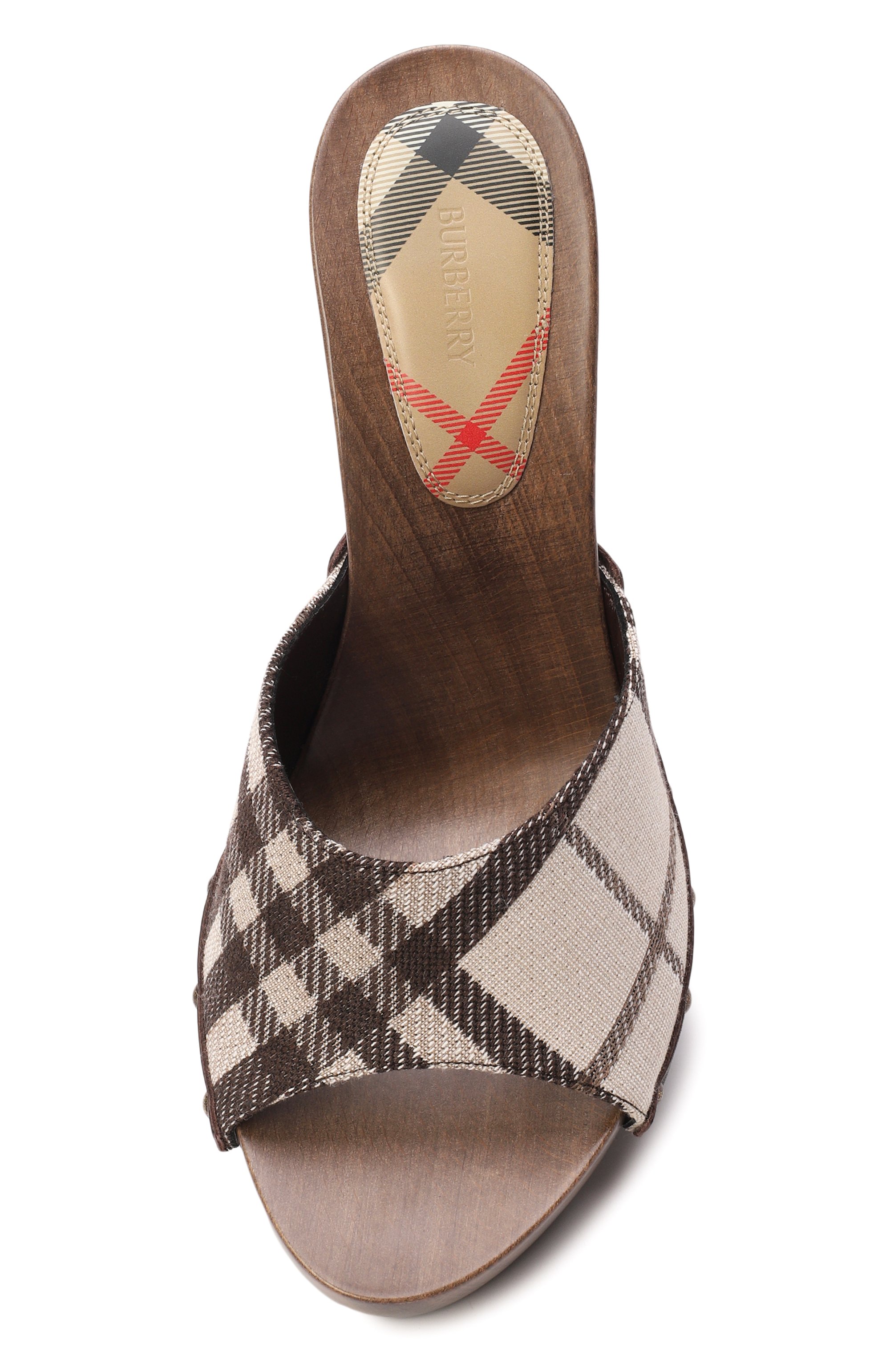 Текстильные мюли potter BURBERRY, арт. 8119247, фото 6