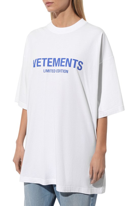 фото Хлопковая футболка vetements