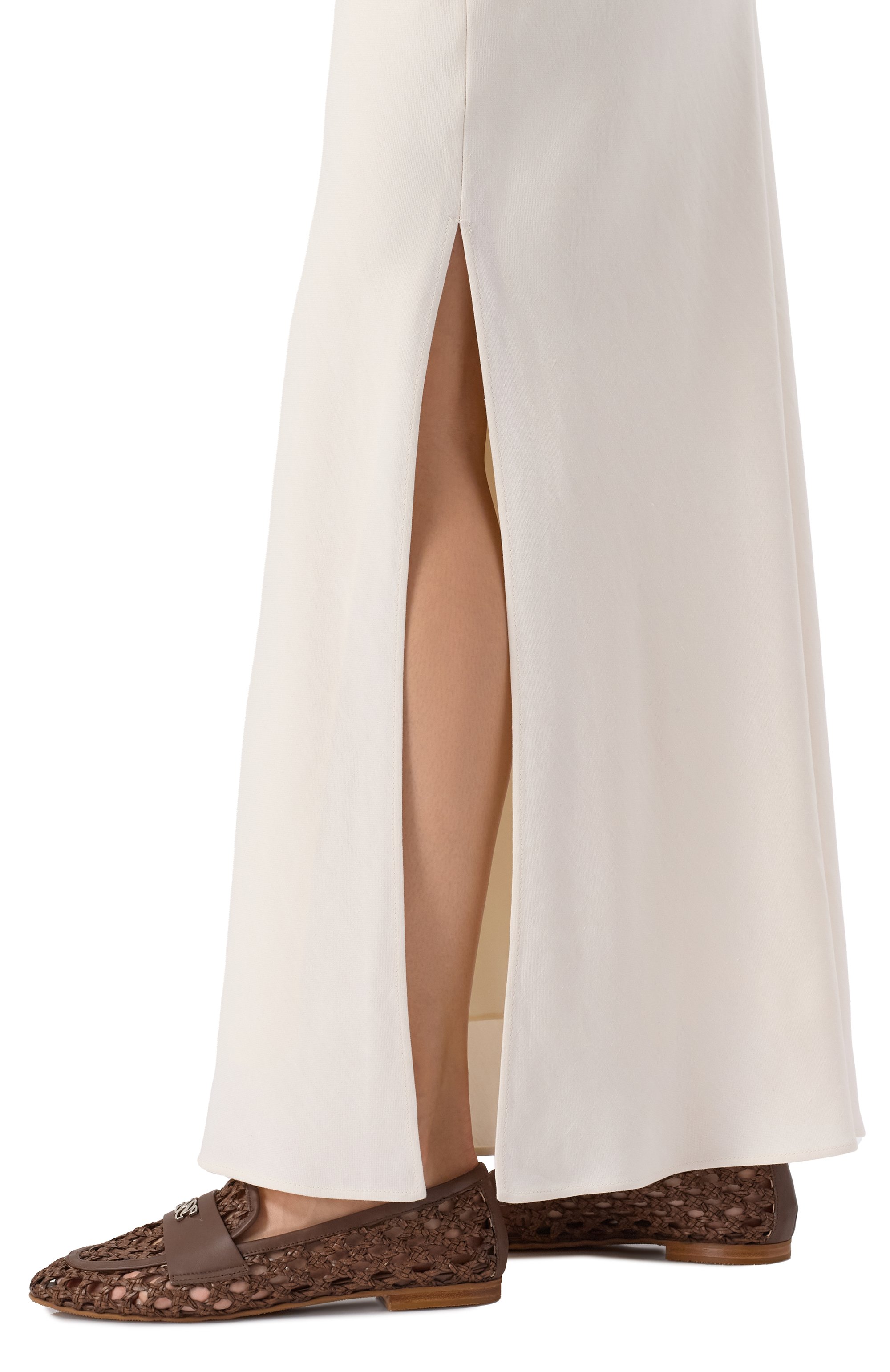 Юбка из вискозы и льна BRUNELLO CUCINELLI, арт. MH126G3396, фото 5