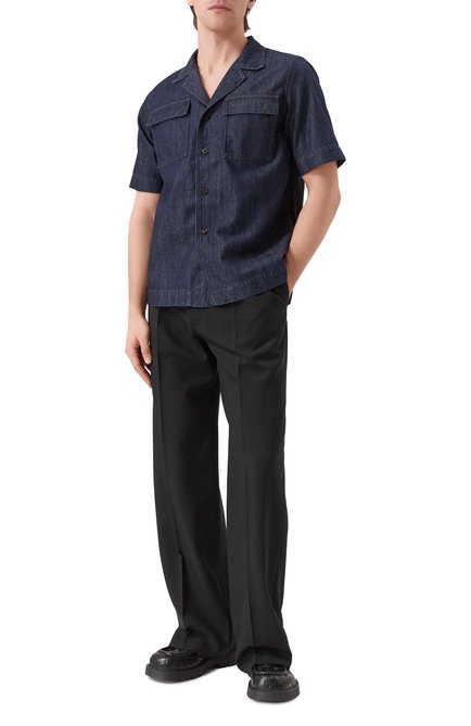 Мужские шерстяные брюки DRIES VAN NOTEN, арт. 251-020900-1381