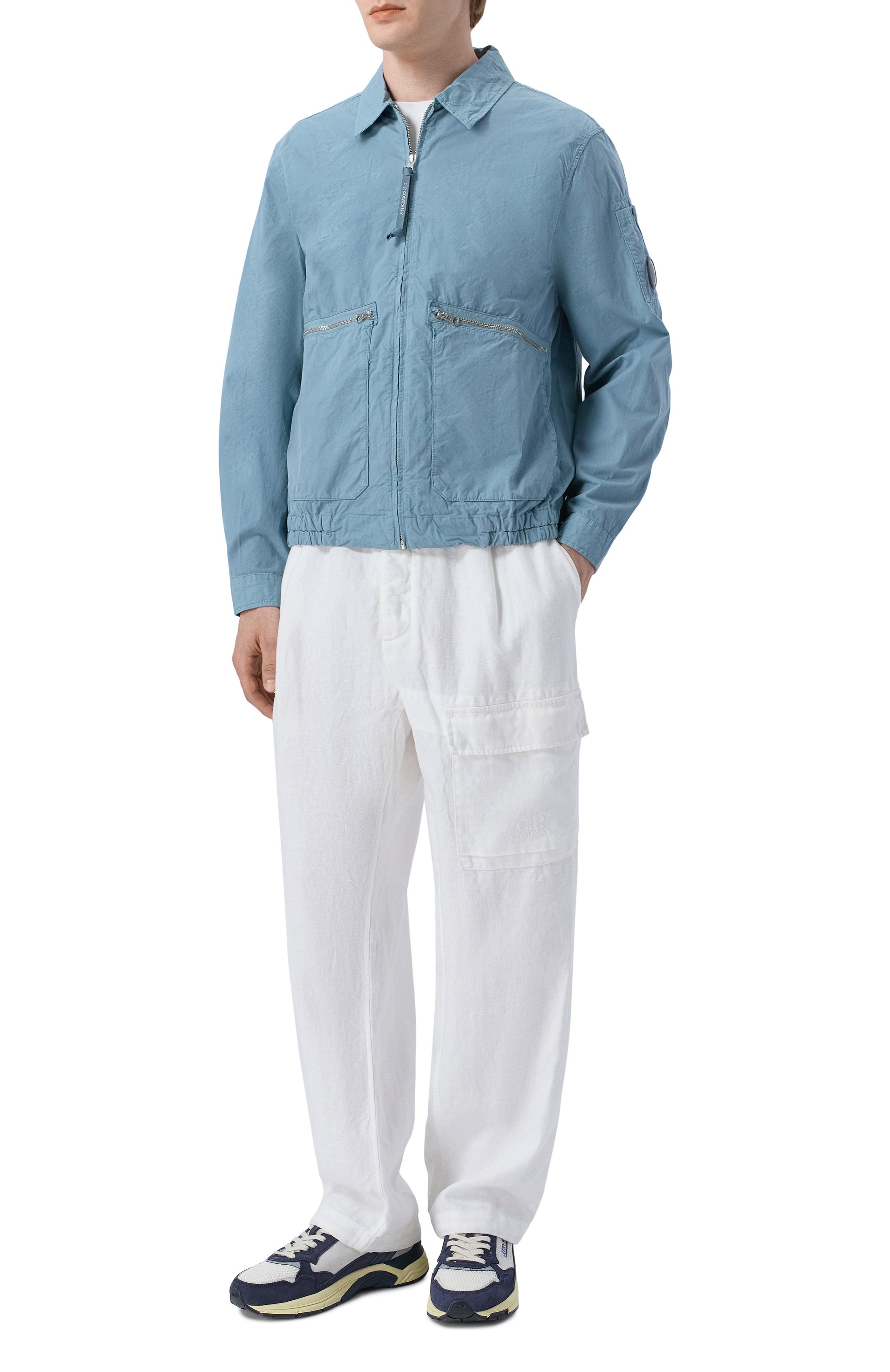 Хлопковая куртка-рубашка C.P. COMPANY, арт. 20CM0S077A/110324G, фото 2