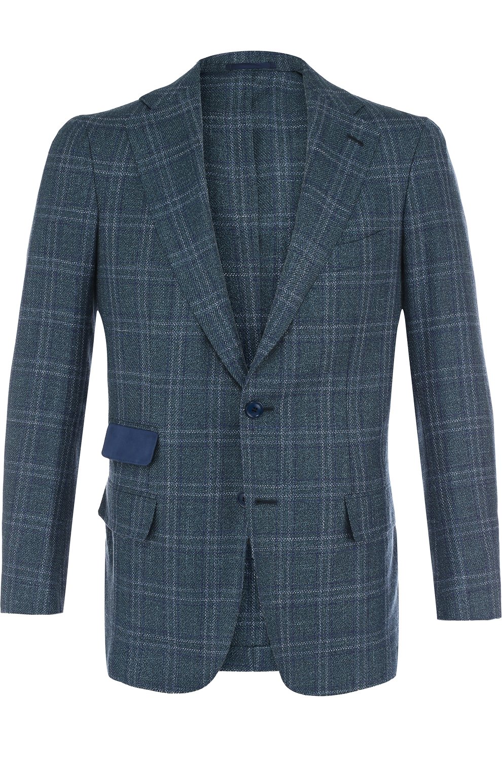 Однобортный пиджак из смеси шерсти и льна с шелком ANDREA CAMPAGNA, арт. L.P. 300822/47/6/112111, фото 1