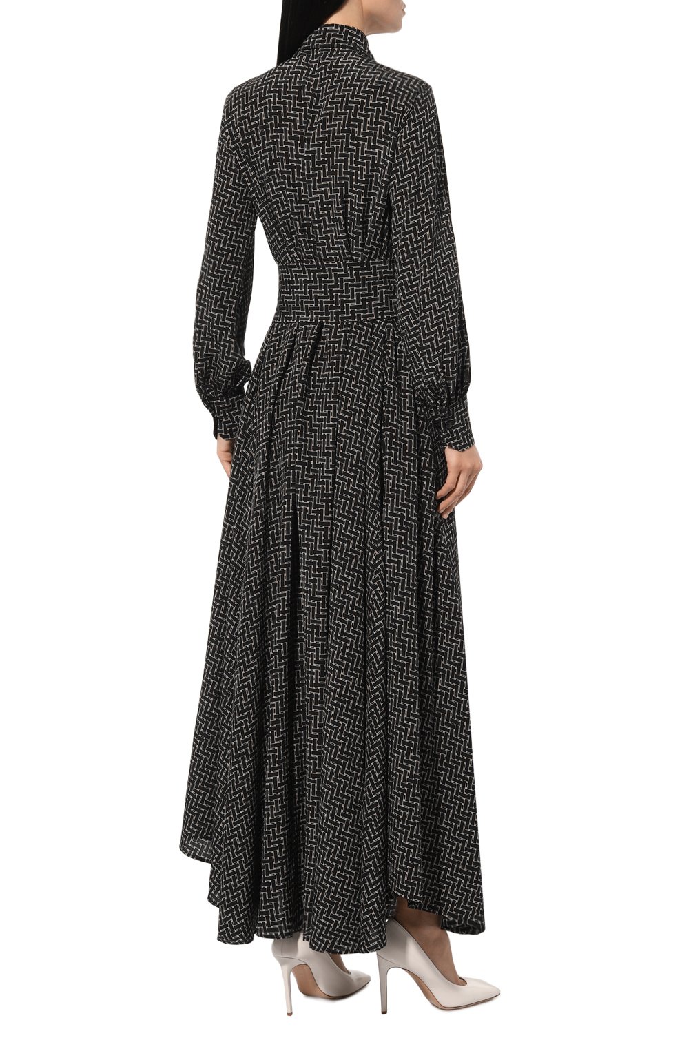 Шелковое платье KITON, арт. D53330K0566E02, фото 4