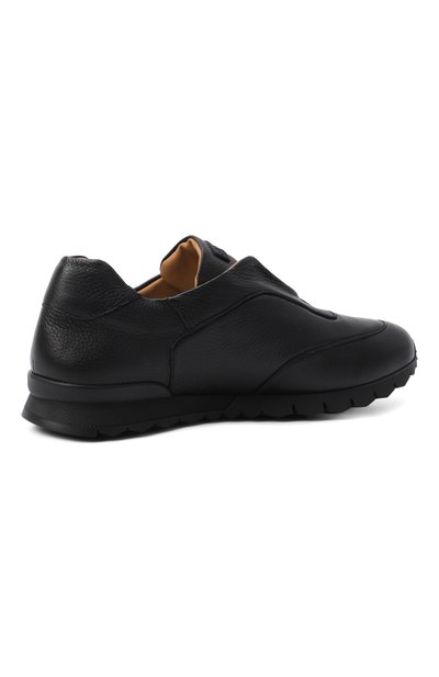 Кожаные кроссовки KITON, арт. USSA107N00126, фото 4