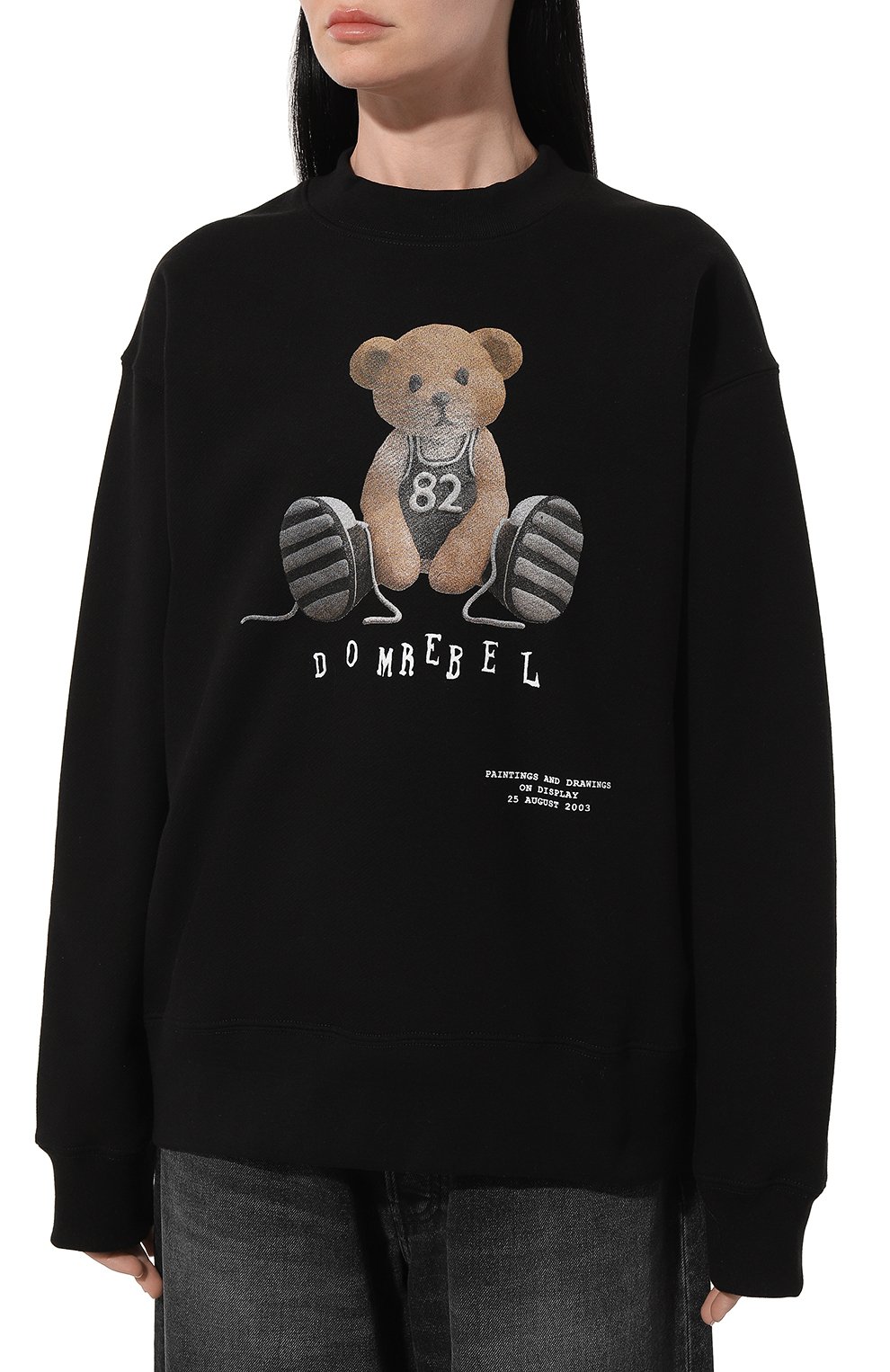 Хлопковый свитшот DOMREBEL, арт. GAMETIME/SWEATSHIRT, фото 3