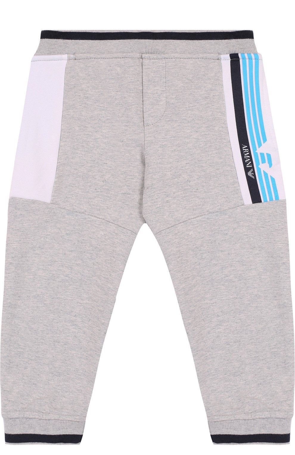 Хлопковый костюм из брюк и кардигана ARMANI JUNIOR, арт. 3ZHV02/4J23Z, фото 5