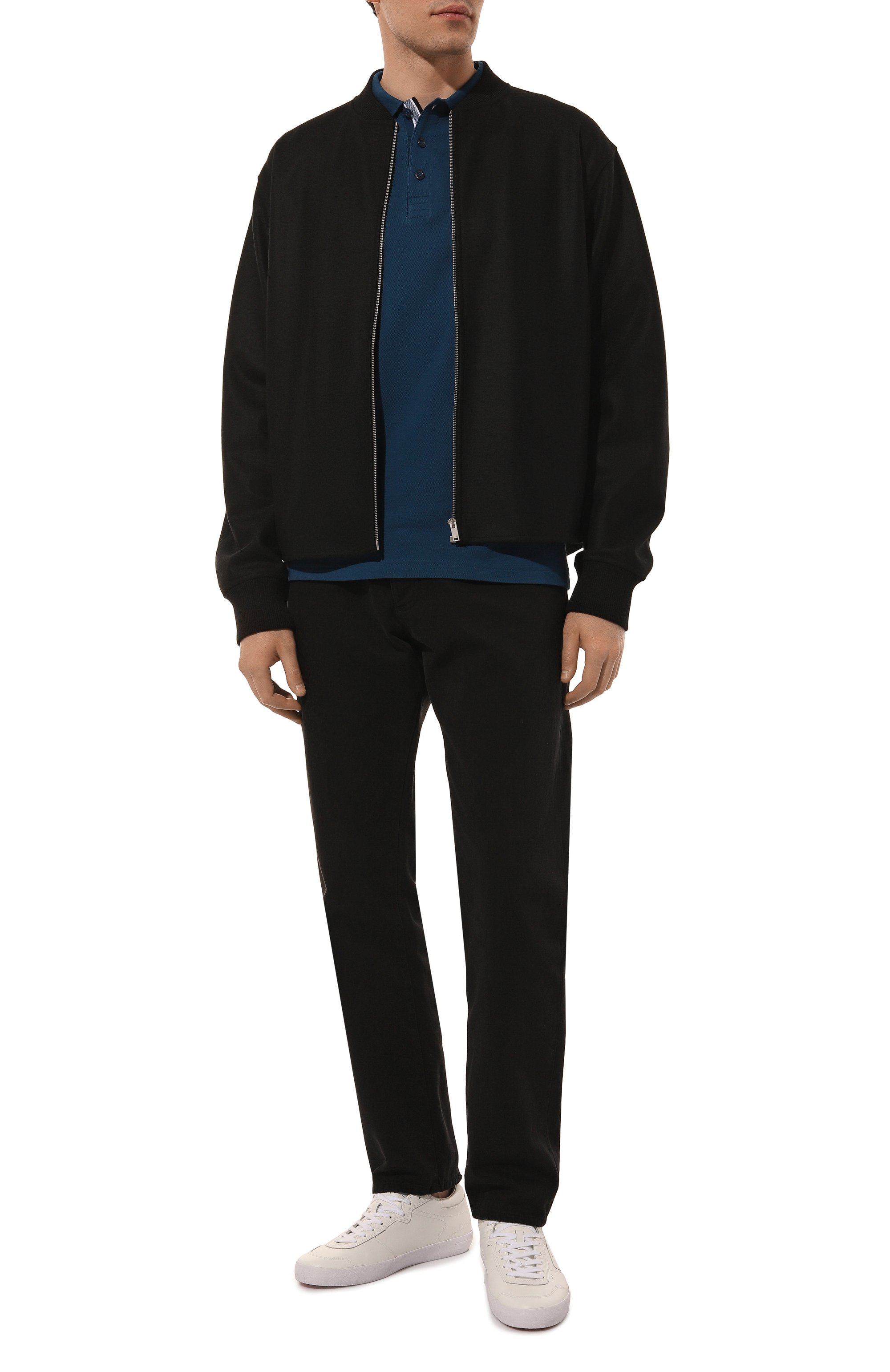 Хлопковое поло BOSS GREEN, арт. 50506191, фото 2