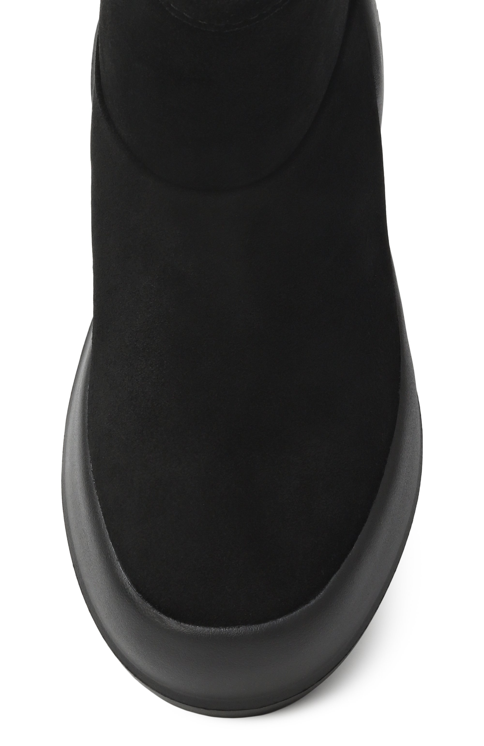 Замшевые ботинки mezzaluna mid MOON BOOT черного цвета по цене 25750 руб., арт. 80D2500060, фото 6 Замшевые ботинки mezzaluna mid MOON BOOT, арт. 80D2500060, фото 6