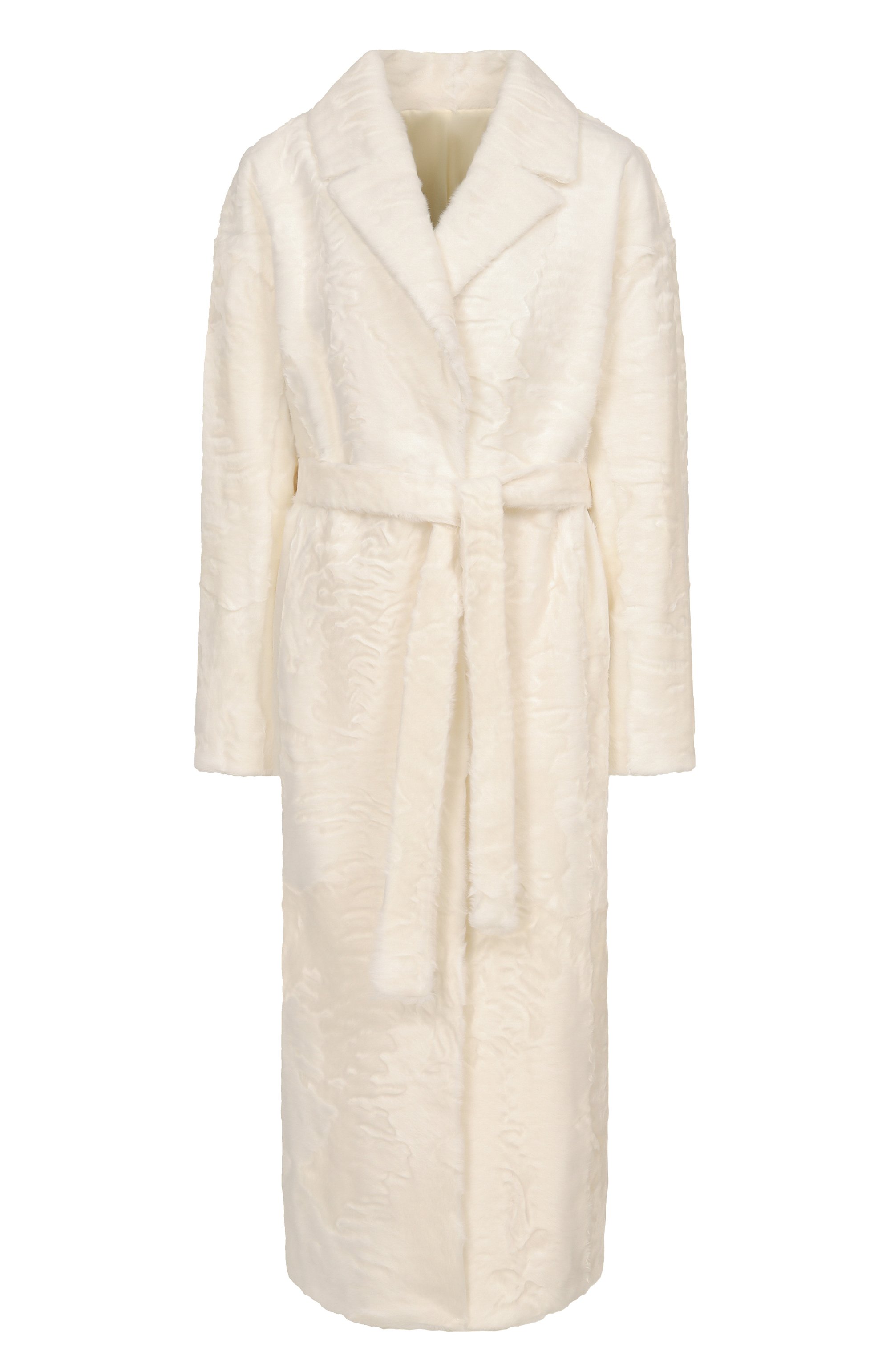 Шуба из каракульчи VICTORIA KUSENKOVA кремового цвета по цене 2552000 руб., арт. 707100001695, фото 1 Шуба из каракульчи VICTORIA KUSENKOVA, арт. 707100001695, фото 1