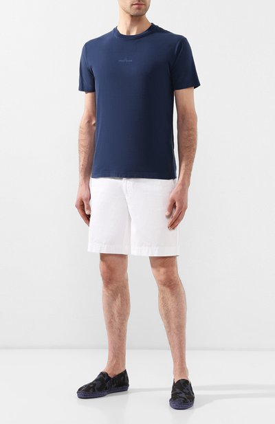 Хлопковая футболка STONE ISLAND, арт. 70152NS90, фото 2