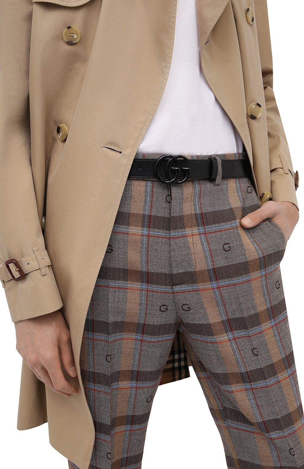 Кожаный ремень GUCCI, арт. 414516/18YXV, фото 2