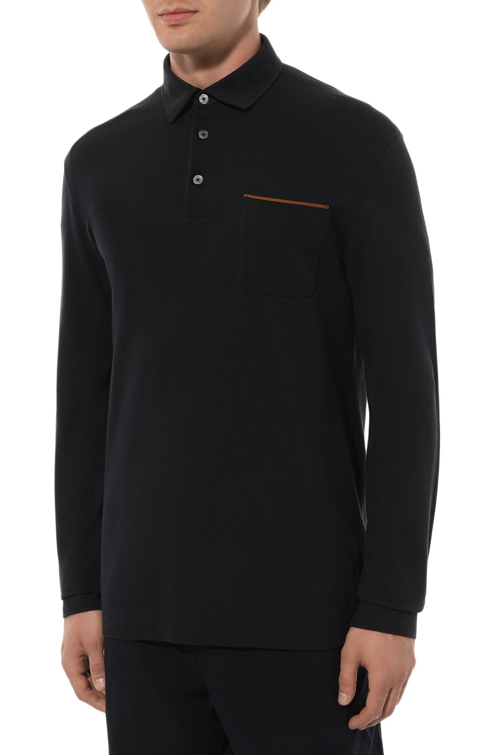 Хлопковое поло ZEGNA, арт. UD392A7/D757, фото 3