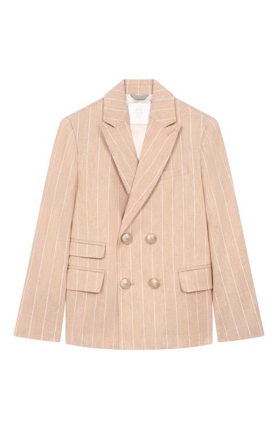 Пиджак изо льна и хлопка ELEVENTY, арт. EY2P84/I0319