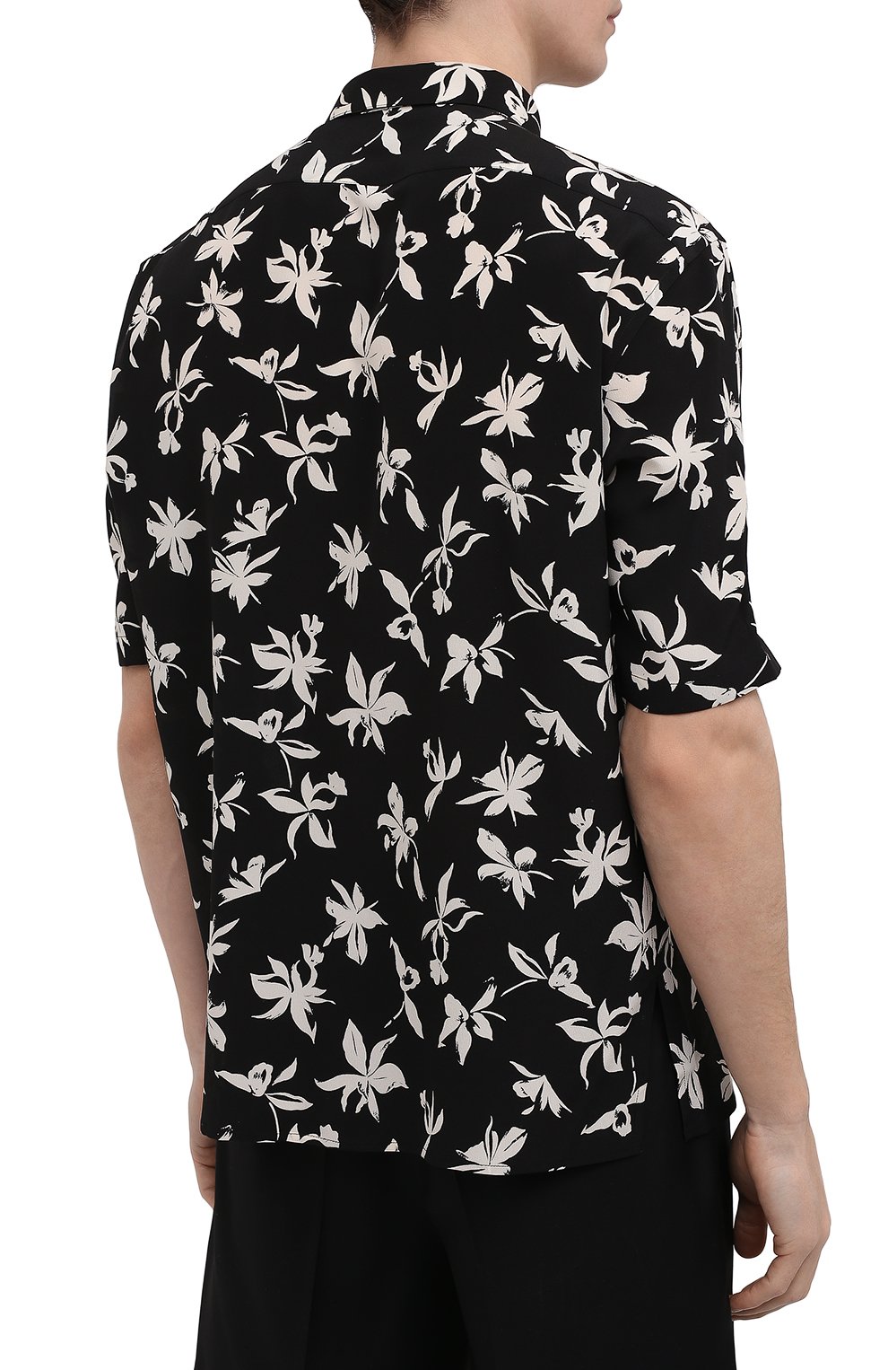 Шелковая рубашка SAINT LAURENT, арт. 601070/Y2C16, фото 4