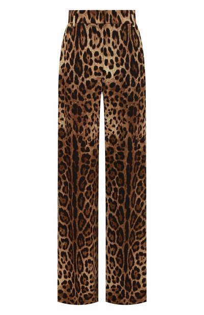 Женские брюки из вискозы DOLCE & GABBANA, арт. FTBDKT/FSRKI