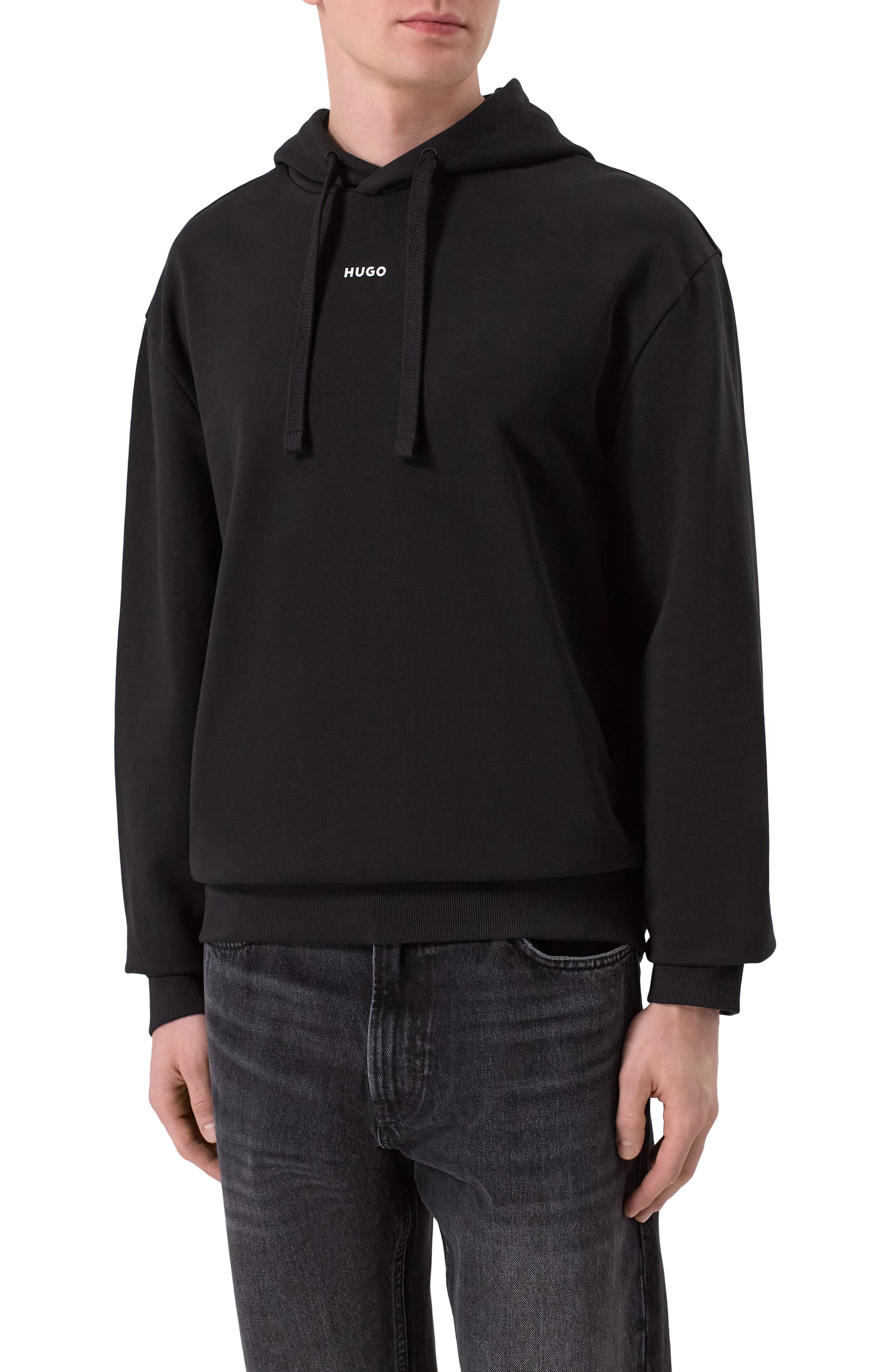 Хлопковое худи HUGO, арт. 50492581__1, фото 3