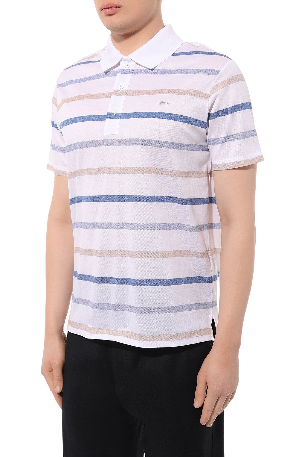 Хлопковое поло PAUL&SHARK, арт. 24411269, фото 3