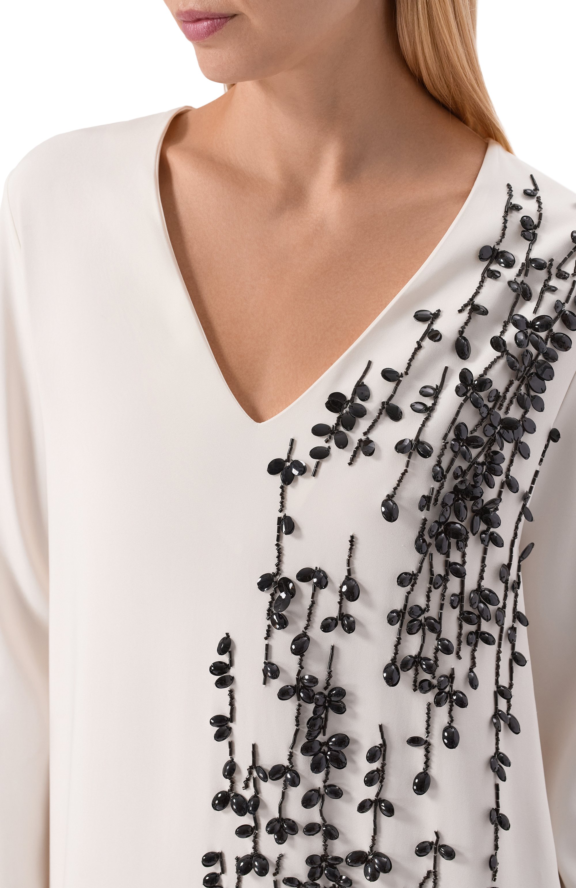 Шелковое платье KITON, арт. D61310K0977A, фото 4